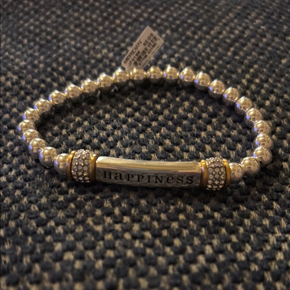 Brighton Silver and Gold Happiness Bracelet